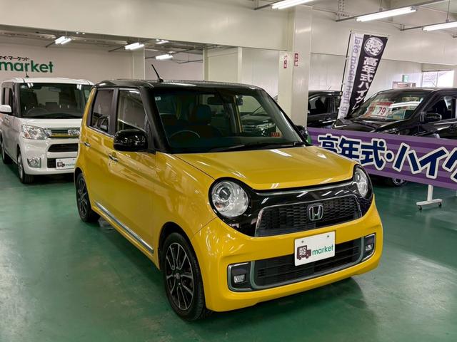 Ｎ－ＯＮＥ プレミアム　ツアラー・ローダウン　２トーンカラースタイル　あんしんパッケージ　ターボ車　純正ナビ　バックカメラ　衝突被害軽減ブレーキ　横滑り防止装置　オートエアコン　ＨＩＤ　プッシュスタート　純正アルミ　ドラレコ　ＥＴＣ付き（12枚目）