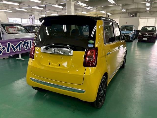 Ｎ－ＯＮＥ プレミアム　ツアラー・ローダウン　２トーンカラースタイル　あんしんパッケージ　ターボ車　純正ナビ　バックカメラ　衝突被害軽減ブレーキ　横滑り防止装置　オートエアコン　ＨＩＤ　プッシュスタート　純正アルミ　ドラレコ　ＥＴＣ付き（14枚目）