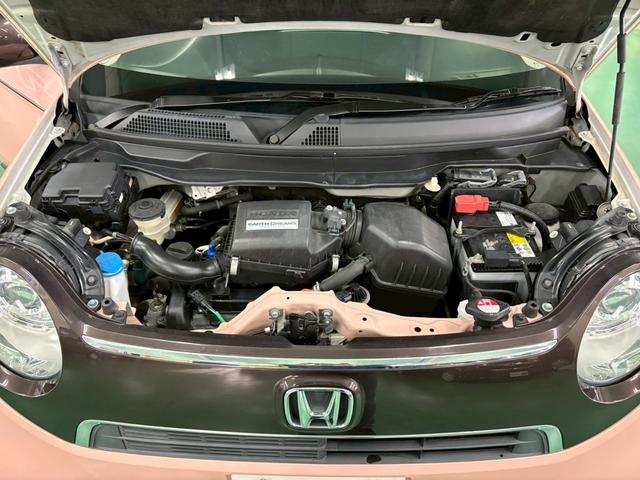 Ｎ－ＯＮＥ Ｇ　ＳＳブラウンスタイルパッケージ　純正ナビ　バックカメラ　ホワイトウッド調インテリアパネル　横滑り防止装置　アイドリングストップ　前席シートヒーター　ＨＩＤ　プッシュスタート　電動格納ミラー　社外アルミ　ビルトインＥＴＣ（32枚目）