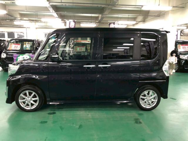 タント カスタムＸ　トップエディションＳＡ　ユーザー下取り車　純正ナビ　バックモニター　助手席側パワースライドドア　アクセル踏み間違い防止装置　横滑り防止装置　エコアイドル　オートエアコン　ＬＥＤヘッドライト　プッシュスタート　純正アルミ（11枚目）