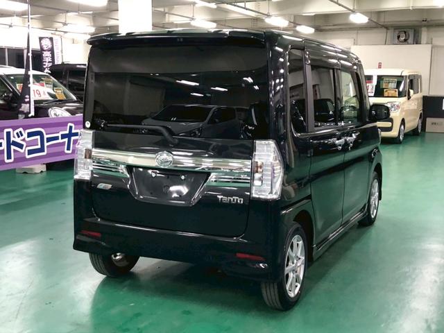 タント カスタムＸ　トップエディションＳＡ　ユーザー下取り車　純正ナビ　バックモニター　助手席側パワースライドドア　アクセル踏み間違い防止装置　横滑り防止装置　エコアイドル　オートエアコン　ＬＥＤヘッドライト　プッシュスタート　純正アルミ（14枚目）