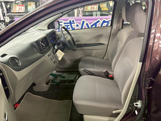 ミライース Ｘ　スマートセレクションＳＡ　ＣＶＴ　アクセル踏み間違い防止装置　横滑り防止装置　エコアイドル　ＡＢＳ　キーレスエントリー　盗難警報装置　エアコン　パワステ　パワーウィンドウ　Ｗエアバッグ　電動格納ミラー（18枚目）