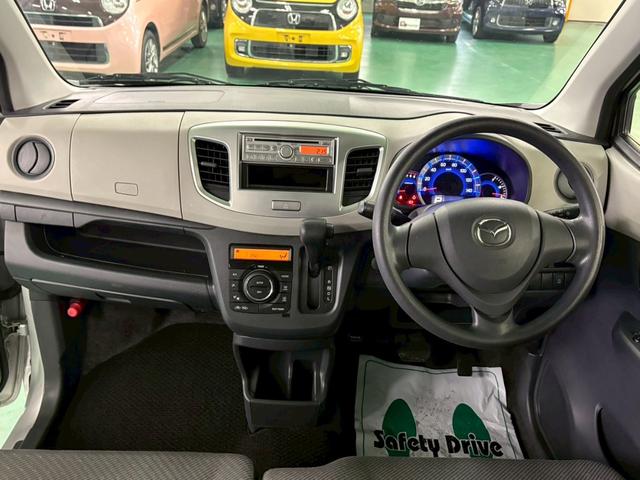 フレア ＸＧ　ユーザー下取り車　ＣＶＴ　ＣＤオーディオ　アイドリングストップ　オートエアコン　ベンチシート　ＡＢＳ　キーレスエントリー　盗難警報装置　電動格納ミラー（17枚目）