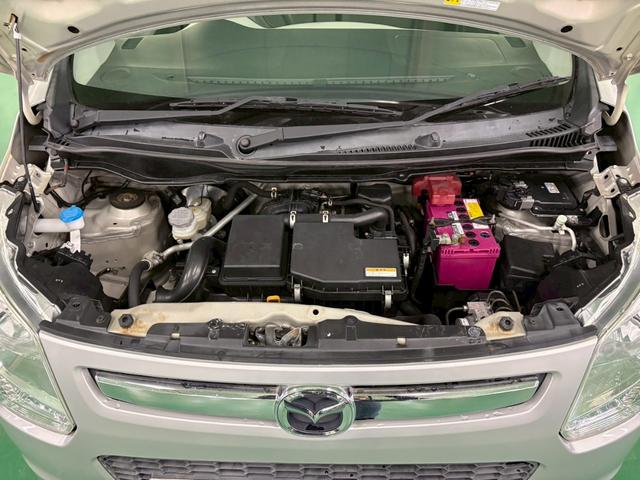 フレア ＸＧ　ユーザー下取り車　ＣＶＴ　ＣＤオーディオ　アイドリングストップ　オートエアコン　ベンチシート　ＡＢＳ　キーレスエントリー　盗難警報装置　電動格納ミラー（32枚目）