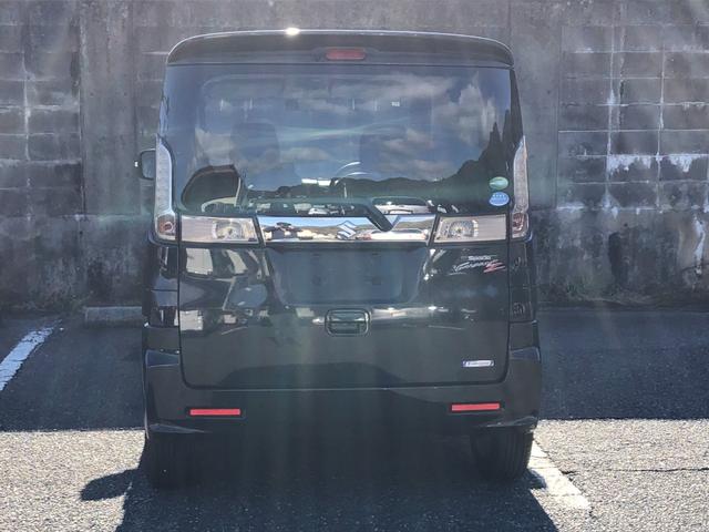 スペーシアカスタムＺ ベースグレード　当社メンテナンス車両　社外ナビ　助手席側電動スライドドア　アイドリングストップ　オートエアコン　Ｄ席シートヒーター　ＨＩＤヘッドライト　プッシュスタート　スマートキー　盗難防止装置　純正アルミ（8枚目）