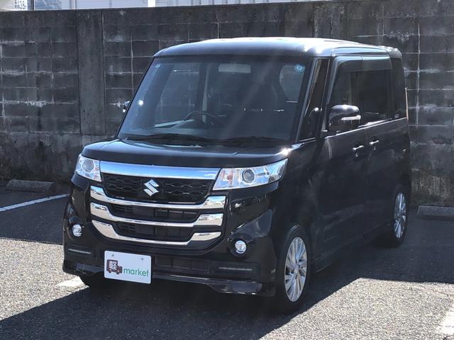 スペーシアカスタムＺ ベースグレード　当社メンテナンス車両　社外ナビ　助手席側電動スライドドア　アイドリングストップ　オートエアコン　Ｄ席シートヒーター　ＨＩＤヘッドライト　プッシュスタート　スマートキー　盗難防止装置　純正アルミ（12枚目）