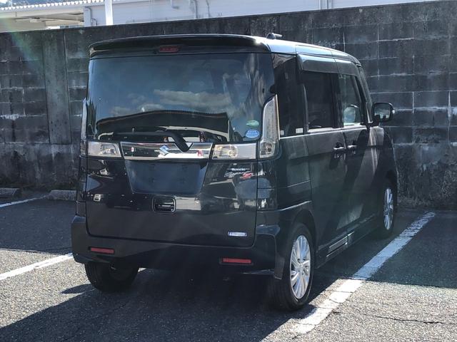 スペーシアカスタムＺ ベースグレード　当社メンテナンス車両　社外ナビ　助手席側電動スライドドア　アイドリングストップ　オートエアコン　Ｄ席シートヒーター　ＨＩＤヘッドライト　プッシュスタート　スマートキー　盗難防止装置　純正アルミ（13枚目）
