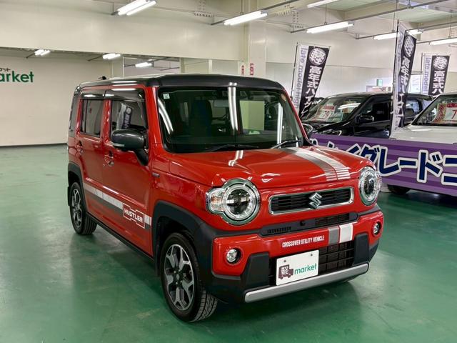 ハスラー ハイブリッドＸ　スズキセーフティサポート　純正ＳＤナビ　デュアルカメラブレーキサポート　車線逸脱警報装置　横滑り防止装置　アイドリングストップ　オートエアコン　ＬＥＤヘッドライト　Ｐスタート　純正アルミ　ＥＴＣ付き（10枚目）