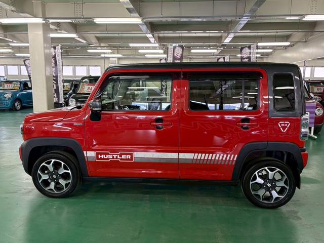 ハスラー ハイブリッドＸ　スズキセーフティサポート　純正ＳＤナビ　デュアルカメラブレーキサポート　車線逸脱警報装置　横滑り防止装置　アイドリングストップ　オートエアコン　ＬＥＤヘッドライト　Ｐスタート　純正アルミ　ＥＴＣ付き（13枚目）