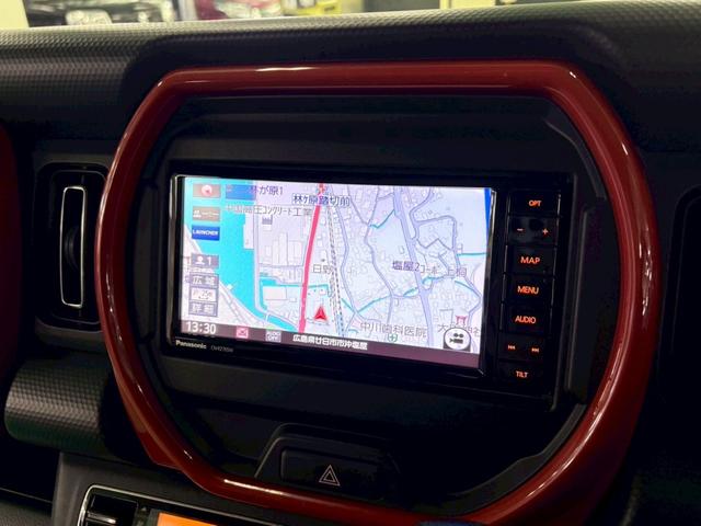 ハスラー ハイブリッドＸ　スズキセーフティサポート　純正ＳＤナビ　デュアルカメラブレーキサポート　車線逸脱警報装置　横滑り防止装置　アイドリングストップ　オートエアコン　ＬＥＤヘッドライト　Ｐスタート　純正アルミ　ＥＴＣ付き（17枚目）