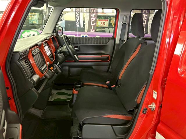 ハスラー ハイブリッドＸ　スズキセーフティサポート　純正ＳＤナビ　デュアルカメラブレーキサポート　車線逸脱警報装置　横滑り防止装置　アイドリングストップ　オートエアコン　ＬＥＤヘッドライト　Ｐスタート　純正アルミ　ＥＴＣ付き（20枚目）