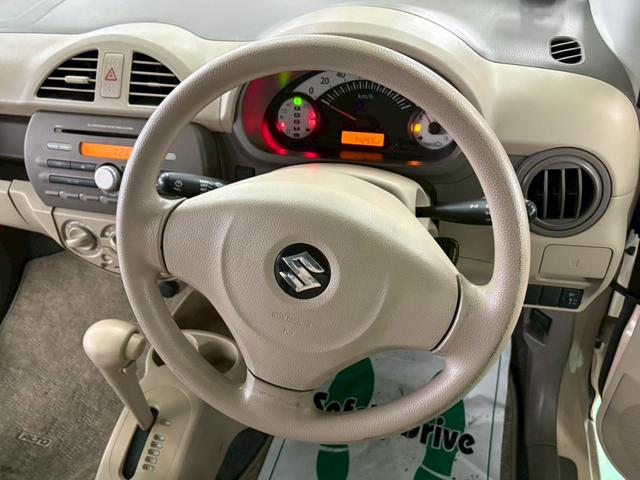 アルト Ｆ　ユーザー下取り車　フロア４速ＡＴ　純正ＣＤオーディオ　キーレスエントリー　盗難警報装置　エアコン　パワステ　パワーウィンドウ　Ｗエアバッグ　ＥＴＣ付き（29枚目）