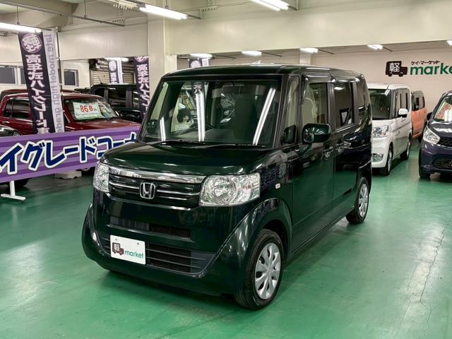 N-BOX G ユーザー下取り車 両側スライドドア 横滑り防止装置 アイドリングストップ オートエアコン ベンチシート ABS LEDヘッドライト プッシュスタート スマートキー 盗難警報装置 電動格納ミラー(13枚目)