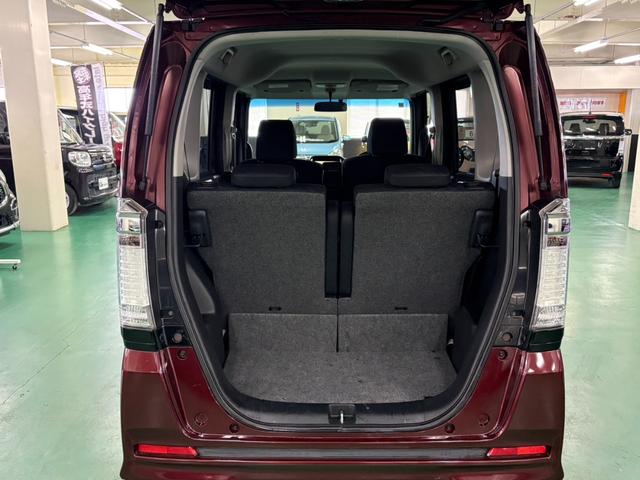 Ｎ－ＢＯＸカスタム Ｇ・ターボパッケージ　純正ナビ　バックカメラ　両側パワースライドドア　クルーズコントロール　横滑り防止装置　オートエアコン　ＨＩＤヘッドライト　プッシュスタート　スマートキー　盗難警報装置　　純正アルミ　ＥＴＣ付き（16枚目）