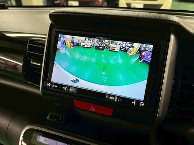 Ｎ－ＢＯＸカスタム Ｇ・Ｌパッケージ　後期モデル　社外ナビ　バックカメラ　助手席側パワースライドドア　横滑り防止装置　アイドリングストップ　オートエアコン　ＡＢＳ　ＨＩＤヘッドライト　プッシュスタート　純正アルミ　ビルトインＥＴＣ（21枚目）