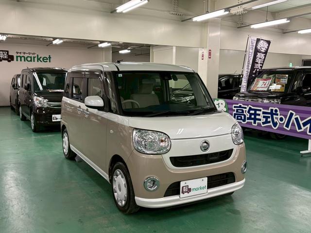 ムーヴキャンバス Ｘ　ＳＡＩＩ　純正ナビ　バックモニター　両側スライドドア　衝突被害軽減ブレーキ　車線逸脱警報装置　横滑り防止装置　アイドリングストップ　オートエアコン　プッシュスタート　スマートキー　盗難警報装置　ナビ連動ドラレコ（12枚目）