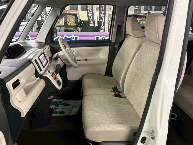 ムーヴキャンバス Ｘ　ＳＡＩＩ　純正ナビ　バックモニター　両側スライドドア　衝突被害軽減ブレーキ　車線逸脱警報装置　横滑り防止装置　アイドリングストップ　オートエアコン　プッシュスタート　スマートキー　盗難警報装置　ナビ連動ドラレコ（18枚目）