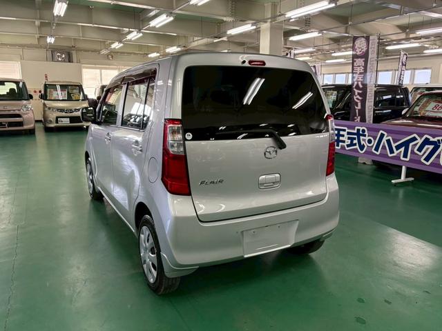 フレア ＸＧ　ユーザー下取り車　ＣＶＴ　社外ＣＤオーディオ　アイドリングストップ　オートエアコン　ベンチシート　ＡＢＳ　キーレスエントリー　盗難警報装置　電動格納ミラー　取説保証書付き（15枚目）