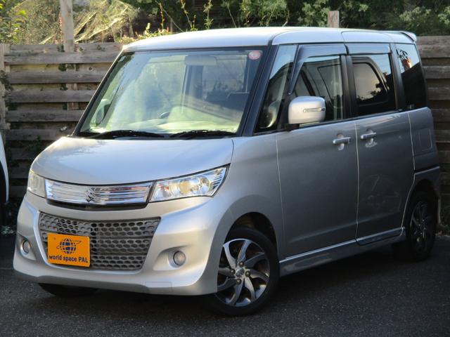 パレットＳＷ ＸＳ　プッシュスタートエンジン／スマートキー／両側スライド片側電動ドア／ナビ／ＴＶ／オートライト／電格ドアミラー／エアコン／パワステ／パワーウィンドウ／フロアマット／ドアバイザー（2枚目）