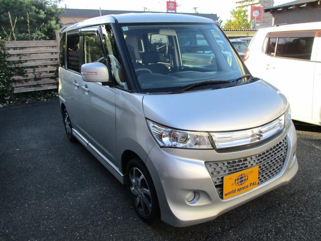 パレットＳＷ ＸＳ　プッシュスタートエンジン／スマートキー／両側スライド片側電動ドア／ナビ／ＴＶ／オートライト／電格ドアミラー／エアコン／パワステ／パワーウィンドウ／フロアマット／ドアバイザー（5枚目）