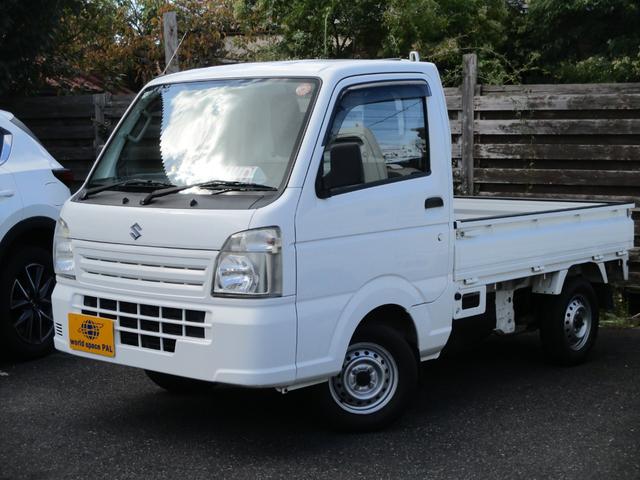 キャリイトラック KCパワステ農繁仕様 4WD/5速MT/エアコン/パワステ/作業灯/AM・FMラジオ/ドアバイザー(2枚目)