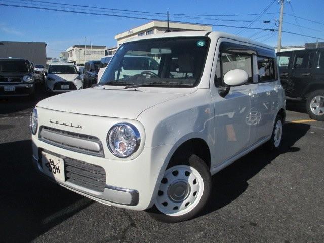 アルトラパン Ｇ　プッシュスタートエンジン／スマートキー／ナビ／ＴＶ／エアコン／パワステ／アルミホイール／ベンチシート／ドアバイザー／フロアマット（2枚目）