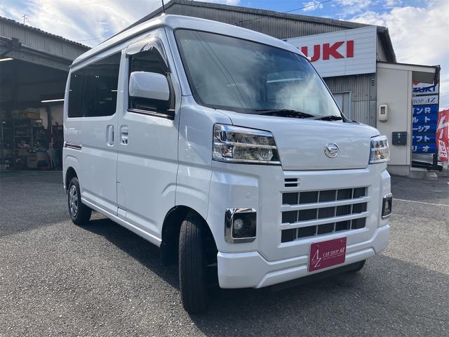 ハイゼットカーゴ 　４ＷＤ　軽バン　ＣＶＴ　衝突被害軽減システム　クリアランスソナー　ＥＴＣ　バックカメラ　両側スライドドア　スマートキー　アイドリングストップ　電動格納ミラー　オートライト　ＥＳＣ　エアコン（7枚目）