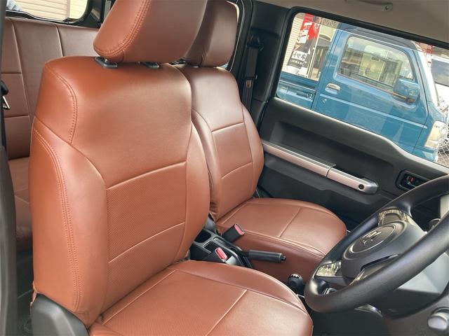 ジムニー ＸＧ　衝突被害軽減システム　ＥＴＣ　車線逸脱警報　エアコン　オートライト　Ｂｌｕｅｔｏｏｔｈ　８型ナビ　ＴＶワンセグ　皮調シートカバー　ＸＣ用アルミホイール　ドライブレコーダー　ヘッドライトカバー（27枚目）