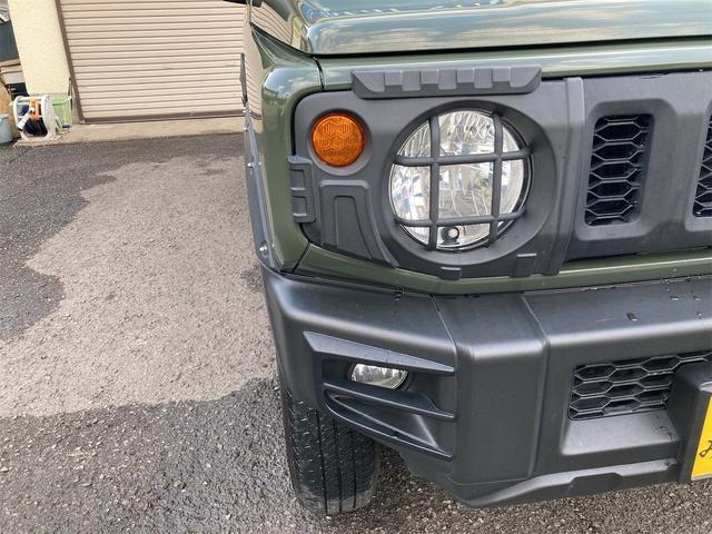 ジムニー ＸＧ　衝突被害軽減システム　ＥＴＣ　車線逸脱警報　エアコン　オートライト　Ｂｌｕｅｔｏｏｔｈ　８型ナビ　ＴＶワンセグ　皮調シートカバー　ＸＣ用アルミホイール　ドライブレコーダー　ヘッドライトカバー（34枚目）