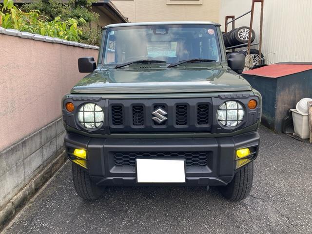 ジムニー ＸＧ　衝突被害軽減システム　ＥＴＣ　車線逸脱警報　エアコン　オートライト　Ｂｌｕｅｔｏｏｔｈ　８型ナビ　ＴＶワンセグ　皮調シートカバー　ＸＣ用アルミホイール　ドライブレコーダー　ヘッドライトカバー（39枚目）