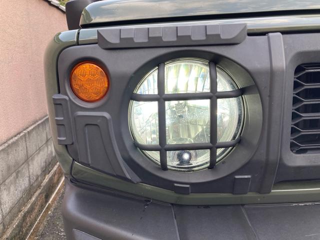 ジムニー ＸＧ　衝突被害軽減システム　ＥＴＣ　車線逸脱警報　エアコン　オートライト　Ｂｌｕｅｔｏｏｔｈ　８型ナビ　ＴＶワンセグ　皮調シートカバー　ＸＣ用アルミホイール　ドライブレコーダー　ヘッドライトカバー（40枚目）