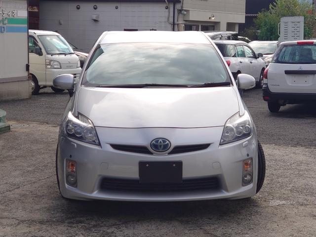 プリウス Ｇツーリングセレクションレザーパッケージ　純正ＨＤＤナビ・ワンセグＴＶ　純正１７インチアルミ　シートヒーター　クルーズコントロール　ＬＥＤヘッドライト　ＥＴＣ　フロントフォグランプ　スマートキー　オートエアコン　コーナーセンサー（4枚目）