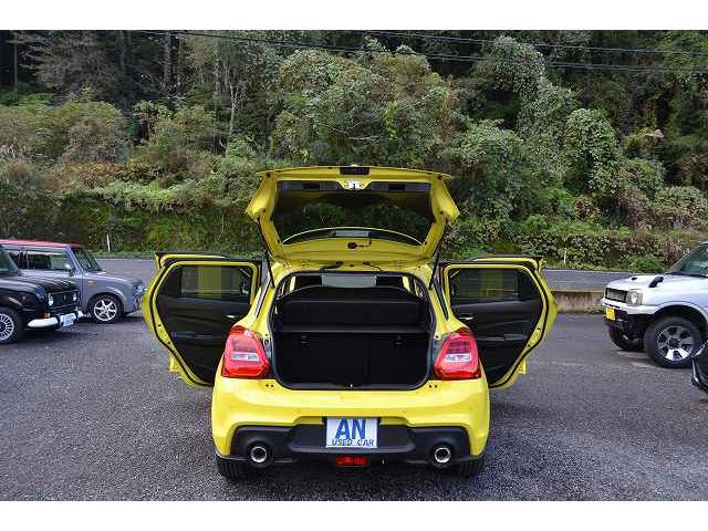 スイフトスポーツ ベースグレード ETC クリアランスソナー オートクルーズコントロール レーンアシスト 衝突被害軽減システム アルミホイール LEDヘッドランプ スマートキー シートヒーター MT 盗難防止システム 衝突安全ボディ(21枚目)