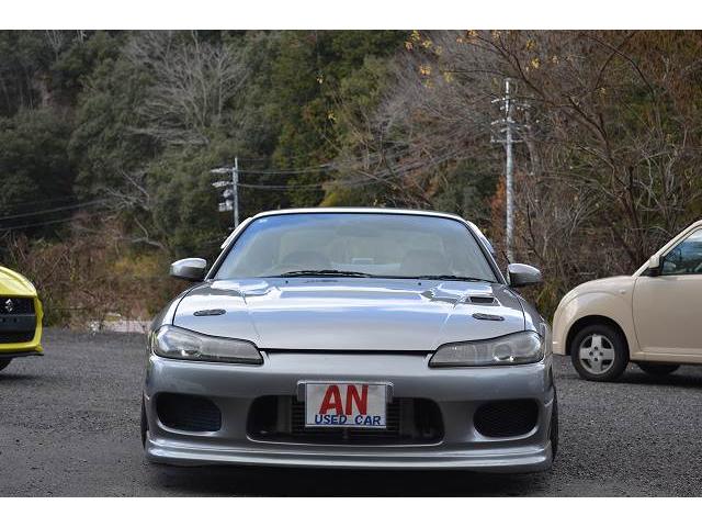 シルビア スペックＳ　ターボエンジン換装　ＭＴ公認済　改造車　パワーＦＣ　アルミホイール　衝突安全ボディ　ＡＢＳ　エアコン　パワーステアリング　パワーウィンドウ（7枚目）