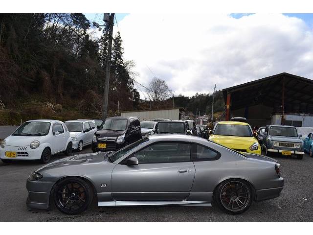 シルビア スペックＳ　ターボエンジン換装　ＭＴ公認済　改造車　パワーＦＣ　アルミホイール　衝突安全ボディ　ＡＢＳ　エアコン　パワーステアリング　パワーウィンドウ（10枚目）