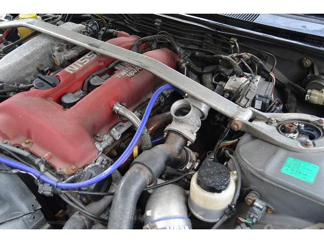 シルビア スペックＳ　ターボエンジン換装　ＭＴ公認済　改造車　パワーＦＣ　アルミホイール　衝突安全ボディ　ＡＢＳ　エアコン　パワーステアリング　パワーウィンドウ（18枚目）