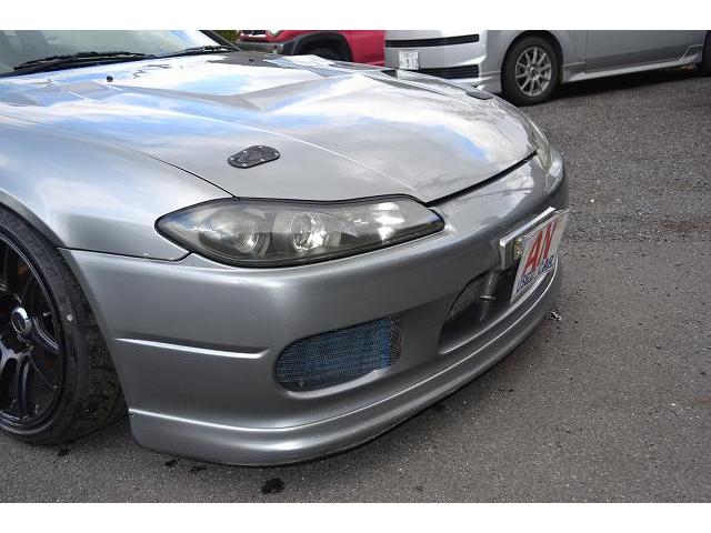 シルビア スペックＳ　ターボエンジン換装　ＭＴ公認済　改造車　パワーＦＣ　アルミホイール　衝突安全ボディ　ＡＢＳ　エアコン　パワーステアリング　パワーウィンドウ（22枚目）