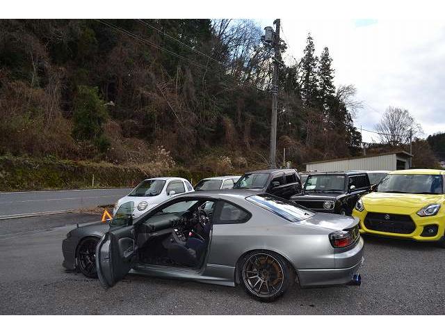 シルビア スペックＳ　ターボエンジン換装　ＭＴ公認済　改造車　パワーＦＣ　アルミホイール　衝突安全ボディ　ＡＢＳ　エアコン　パワーステアリング　パワーウィンドウ（28枚目）