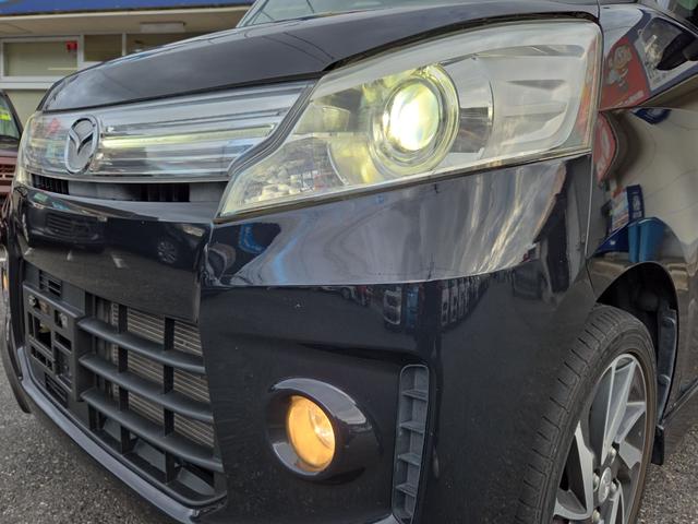 フレアワゴンカスタムスタイル ＸＴ　ナビ　Ｂｌｕｅｔｏｏｔｈ　ＴＶ　ＥＴＣ　両側電動スライドドア　衝突被害軽減システム　オートライト　ＨＩＤ　スマートキー　アイドリングストップ　電動格納ミラー　ベンチシート　ＣＶＴ　ＡＢＳ　ＥＳＣ　ＣＤ（30枚目）