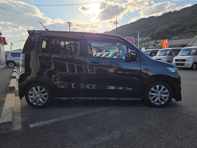 ワゴンRスティングレー リミテッド ローダウン ETC オートライト HID スマートキー 電動格納ミラー ベンチシート CVT 盗難防止システム ABS CD ミュージックプレイヤー接続可 アルミホイール 衝突安全ボディ エアコン(15枚目)