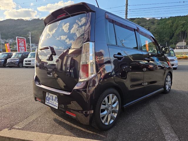 ワゴンRスティングレー リミテッド ローダウン ETC オートライト HID スマートキー 電動格納ミラー ベンチシート CVT 盗難防止システム ABS CD ミュージックプレイヤー接続可 アルミホイール 衝突安全ボディ エアコン(16枚目)