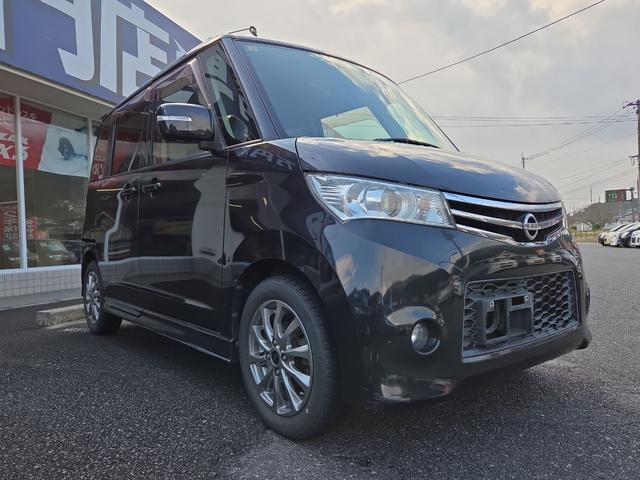 ルークス ハイウェイスター　ＥＴＣ　両側スライド・片側電動　オートライト　ＨＩＤ　スマートキー　電動格納ミラー　ベンチシート　ＣＶＴ　盗難防止システム　ＡＢＳ　アルミホイール　衝突安全ボディ　エアコン　パワーステアリング（14枚目）