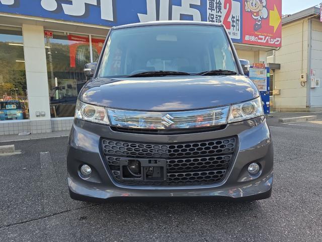 パレットSW リミテッド バックカメラ 両側スライド・片側電動 ナビ TV オートライト HID スマートキー 電動格納ミラー ベンチシート CVT 盗難防止システム ABS CD DVD再生 USB アルミホイール(13枚目)