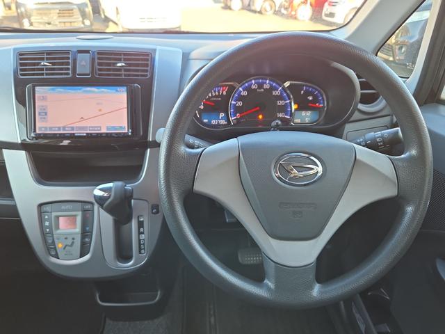 ムーヴ カスタム　Ｘ　ＳＡ　ＥＴＣ　ナビ　Ｂｌｕｅｔｏｏｔｈ　ＴＶ　衝突被害軽減システム　オートライト　スマートキー　アイドリングストップ　電動格納ミラー　ベンチシート　ＣＶＴ　盗難防止システム　ＡＢＳ　ＥＳＣ　ＣＤ　ＵＳＢ（4枚目）