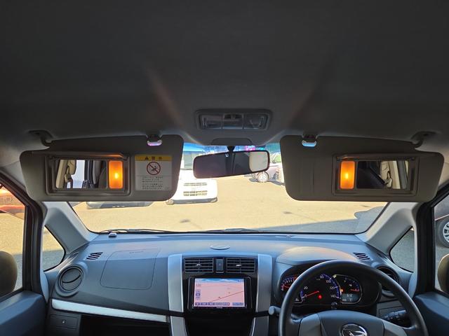 ムーヴ カスタム　Ｘ　ＳＡ　ＥＴＣ　ナビ　Ｂｌｕｅｔｏｏｔｈ　ＴＶ　衝突被害軽減システム　オートライト　スマートキー　アイドリングストップ　電動格納ミラー　ベンチシート　ＣＶＴ　盗難防止システム　ＡＢＳ　ＥＳＣ　ＣＤ　ＵＳＢ（28枚目）