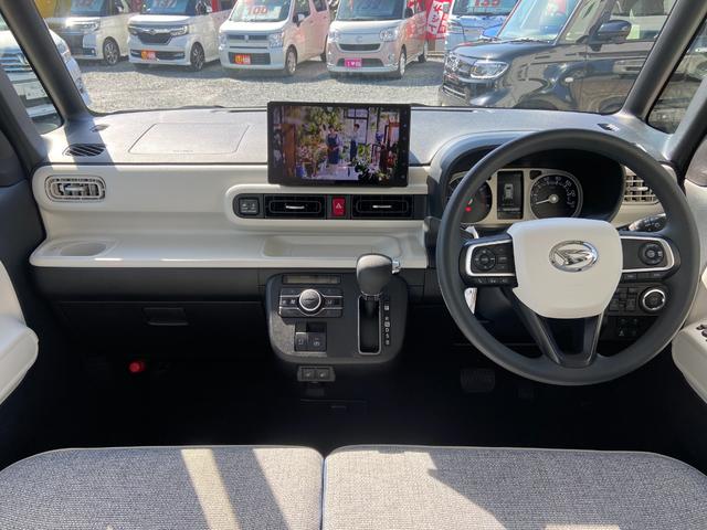 ストライプスGターボ ワンオーナー 4WD 保証継承付 ターボ 全方位モニター Bluetoothオーディオ フルセグTV ドラレコ 両側パワスラ シートヒーター スマアシIII LEDヘッドライト ホットカップホルダー(2枚目)