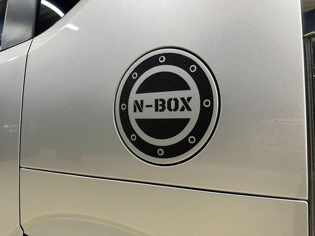 N-BOXカスタム G・ターボLパッケージ 1年保証 走行無制限 ミラー型ドライブレコーダー前後 メモリーナビ バックモニター ワンセグTV 両側パワースライドドア ハーフレザーシート パドルシフト クルコン HID ETC 純正アルミホイール(21枚目)