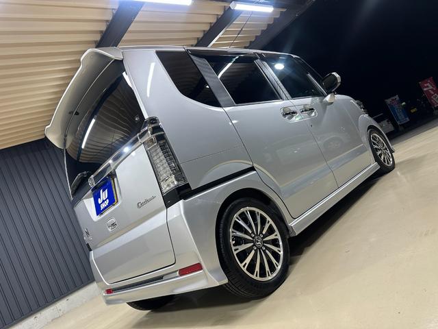 N-BOXカスタム G・ターボLパッケージ 1年保証 走行無制限 ミラー型ドライブレコーダー前後 メモリーナビ バックモニター ワンセグTV 両側パワースライドドア ハーフレザーシート パドルシフト クルコン HID ETC 純正アルミホイール(66枚目)