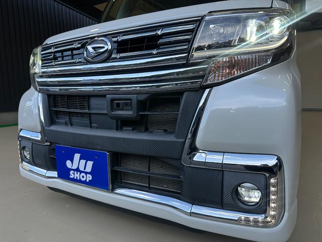 タント カスタムＲＳ　トップエディションＳＡＩＩ　１年保証　走行無制限　社外ナビ　フルセグ　Ｂｌｕｅｔｏｏｔｈオーディオ　バックモニター　ＬＥＤヘッドライト　オートライト　ＥＴＣ　両側パワスラ　ターボ　アイスト　スマアシ　純正１５インチアルミホイール（22枚目）