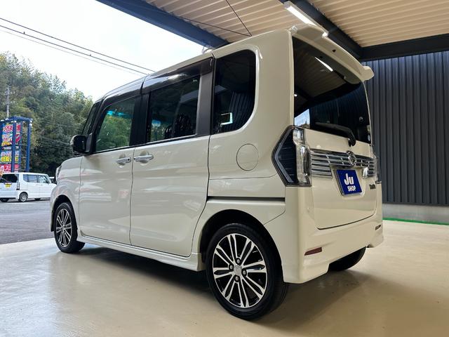 タント カスタムＲＳ　トップエディションＳＡＩＩ　１年保証　走行無制限　社外ナビ　フルセグ　Ｂｌｕｅｔｏｏｔｈオーディオ　バックモニター　ＬＥＤヘッドライト　オートライト　ＥＴＣ　両側パワスラ　ターボ　アイスト　スマアシ　純正１５インチアルミホイール（27枚目）